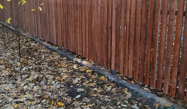 Montaż sztachet drewnianych Sloneczna 4