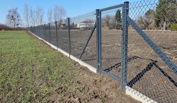 Montaż siatki plecionej Sochaczew 2